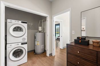Washer and dryer in home